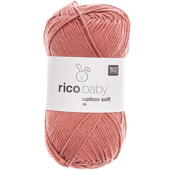 Rico Baby Cotton Soft - Antik sötét rózsa
