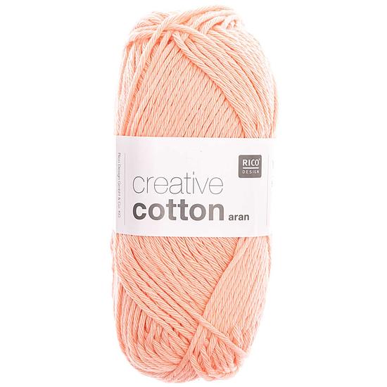 Rico Creative Cotton 100% vastag pamut - lazac