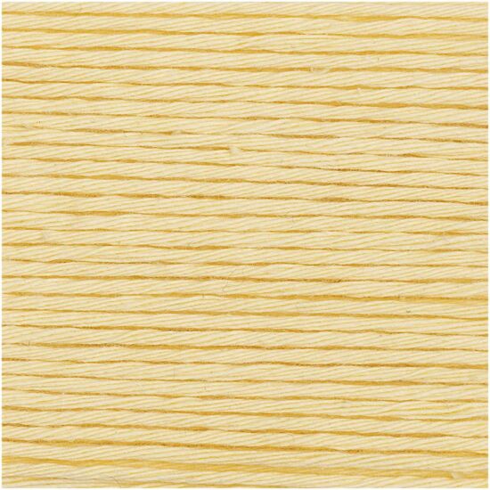 Rico Creative Cotton 100% vastag pamut - pasztel sárga