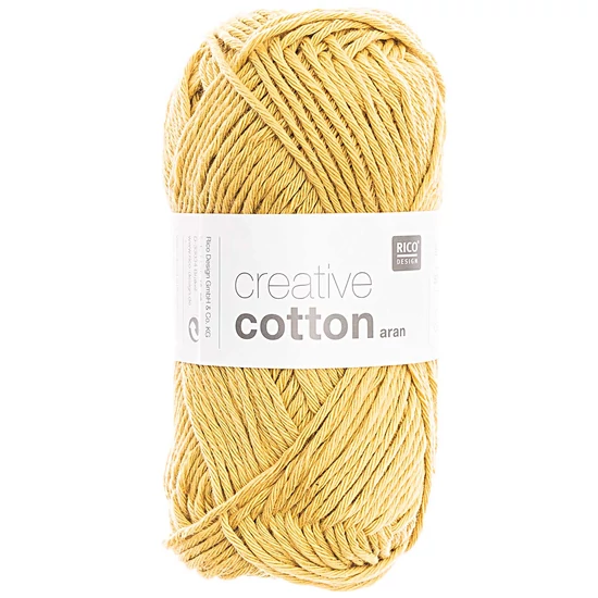 Rico Creative Cotton 100% vastag pamut - kukorica