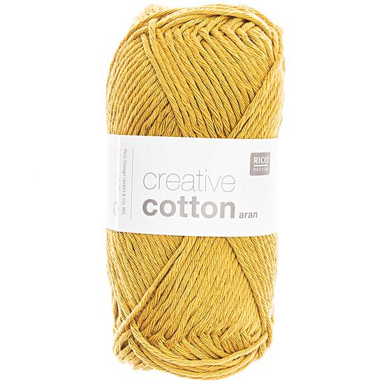 Rico Creative Cotton 100% vastag pamut - sáfrány