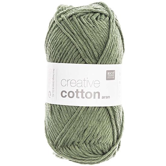 Rico Creative Cotton 100% vastag pamut - szőlőlevél