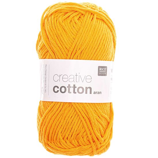 Rico Creative Cotton 100% vastag pamut - mandarin