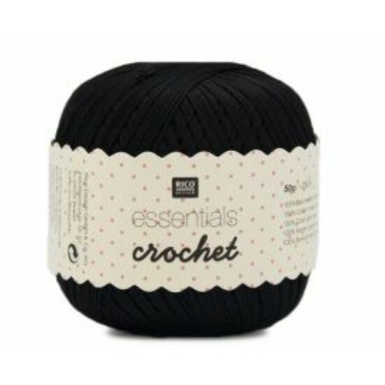 Rico Essential Crochet - Fekete