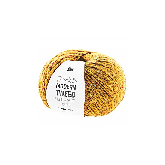 Rico Fashion Modern Tweed - mustár