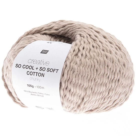 Rico So Cool + So Soft Cotton Chunky - pearl