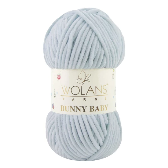 Bunny Baby plüssfonal - cool blue