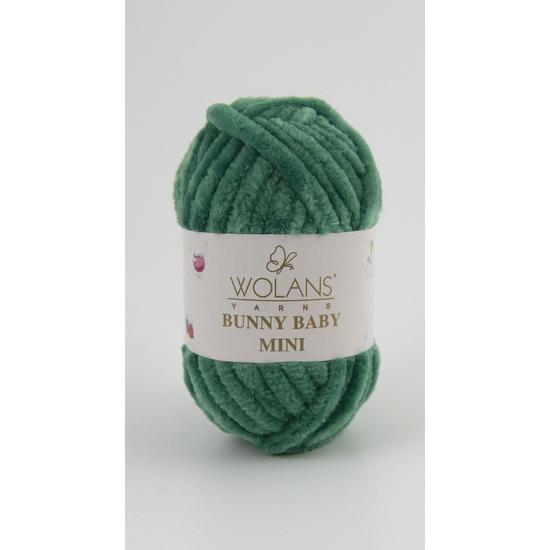 Bunny Baby MINI plüssfonal - zöld
