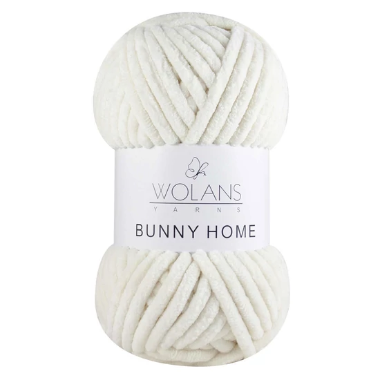 Bunny Home Jumbo plüssfonal - törtfehér