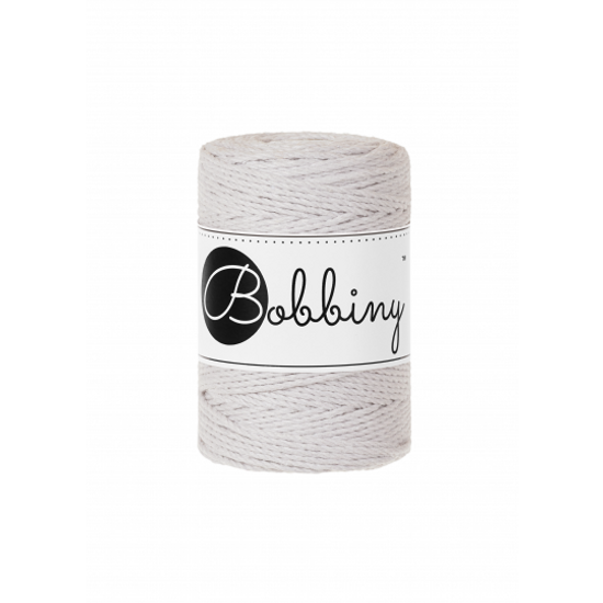 Bobbiny 3 Ply Makramé fonal 1,5 mm - MOONLIGHT