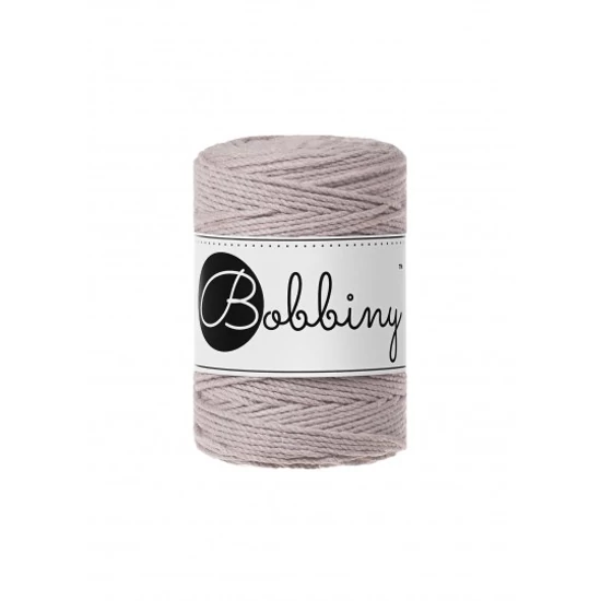 Bobbiny 3 Ply Makramé fonal 1,5 mm - Pearl