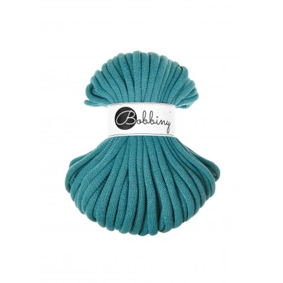 Bobbiny Zsinórfonal Jumbo 9 mm - Teal - 30 m