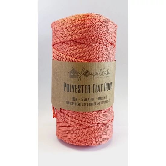 Fonallak PP flat cord - KORALL