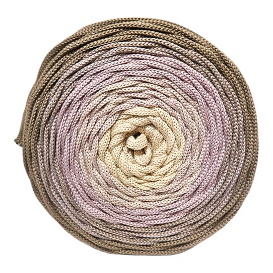 Fonallak Flat cord ombre 1813
