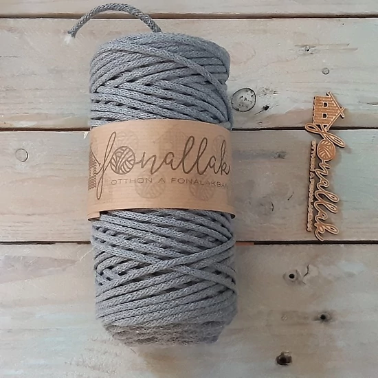 Zsinórfonal 3 mm - Szürke