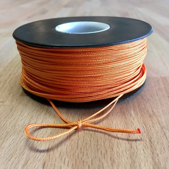 Makramézsinór nanocord PP 1 mm - Terrakotta