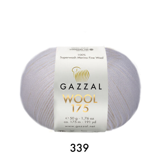 Gazzal Wool 175 100% merino – natúr