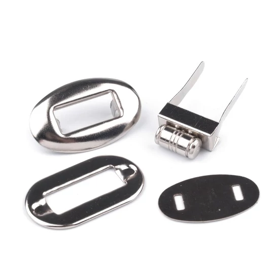 Fém táskazár 20x32 mm forgó Fém táskazár 20x32 mm forgó