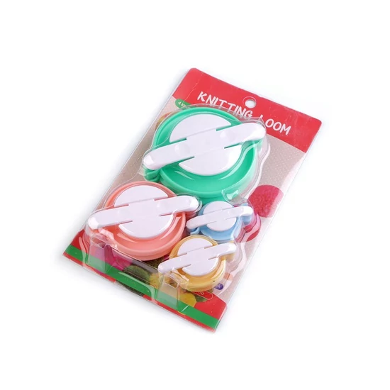 Pom Pom készítő készlet 4 db-os