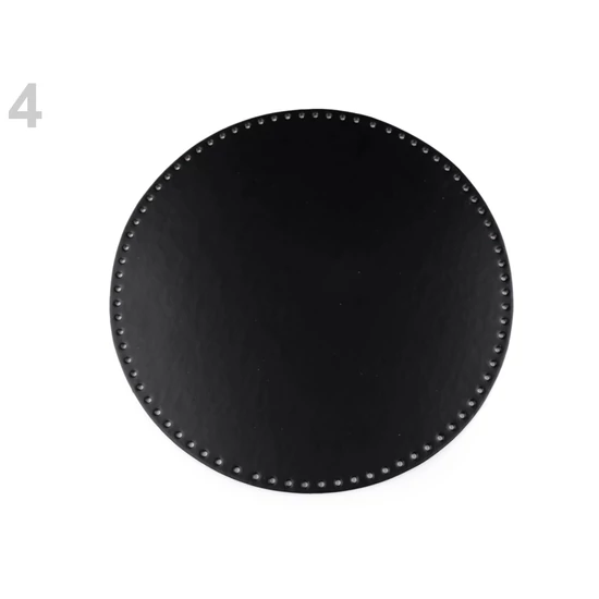 Táska alap kerek 25 cm - fekete