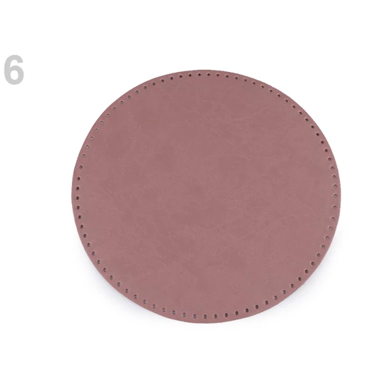 Táska alap kerek 25 cm - sötét rózsaszín