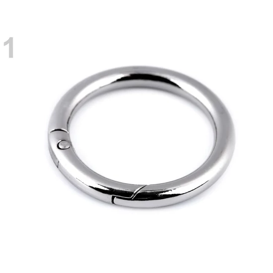 Nyitható karika 32 mm - nikkel