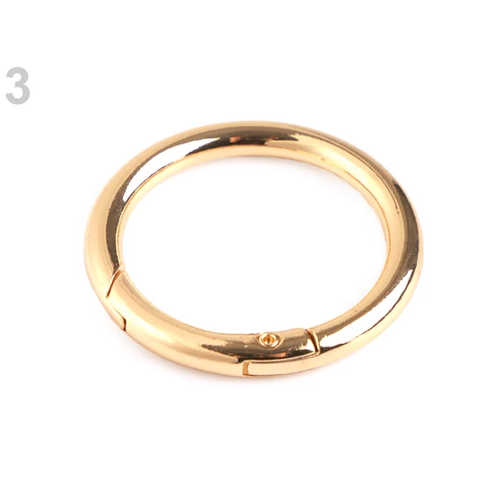 Nyitható karika 32 mm - arany