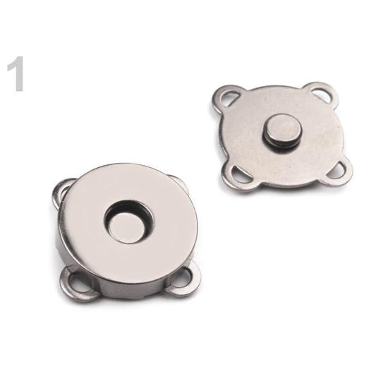 Varrható mágneszár 18 mm - fekete nikkel