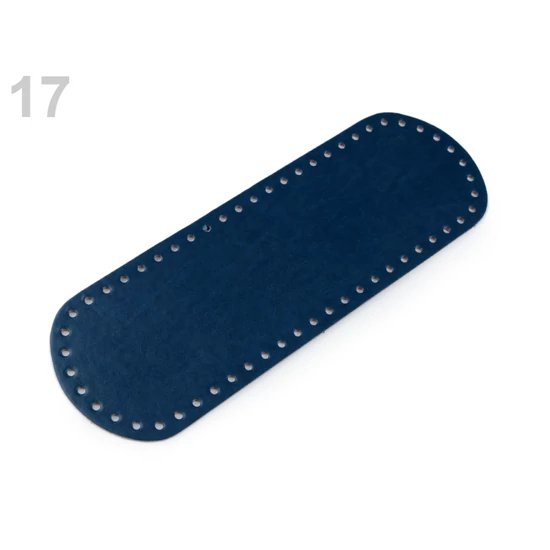 Táskaalj 10x30 cm - sötétkék