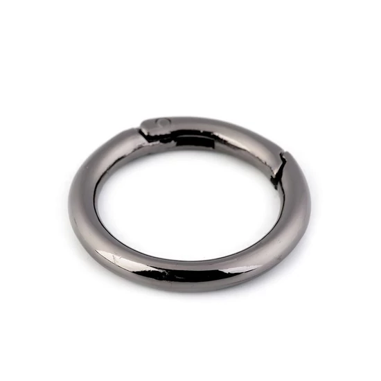 Nyitható karika 34 mm - fekete nikkel