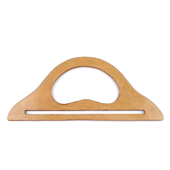 Fa táskafül 11x27 cm természetes barna Fa táskafül 11x27 cm természetes barna