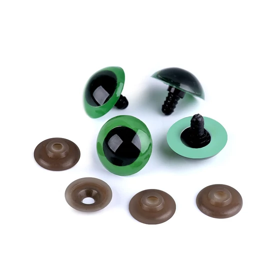 Biztonsági szem 26 mm pasztell zöld 1 pár