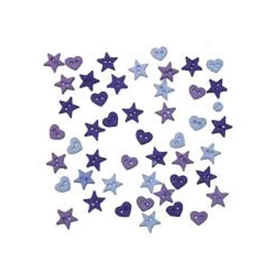 Dress it up -  Micro Mini Shapes Purple