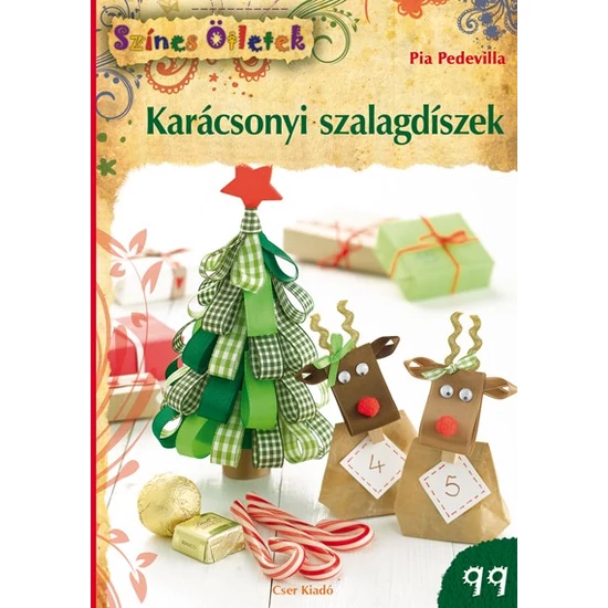 Karácsonyi szalagdíszek