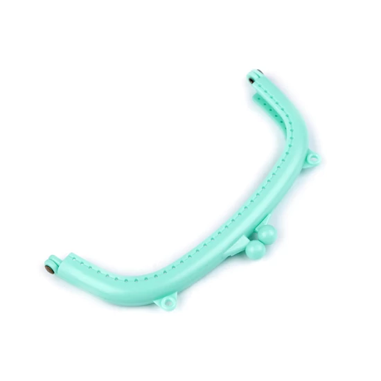 Műanyag pénztárca keret 12,3x16 cm - menta
