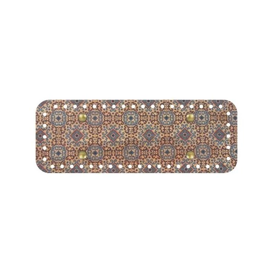 Parafa táskaalap szögletes 28x10 cm - Marokkó