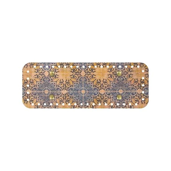 Parafa táskaalap szögletes 28x10 cm - csempemintás