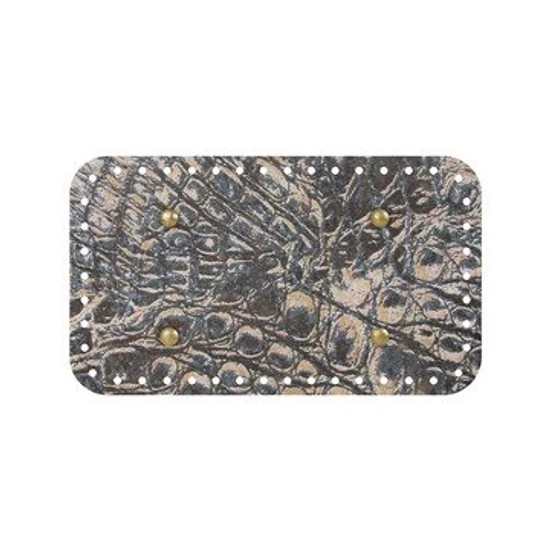 Parafa táskaalap szögletes nagy 25x14,5 cm - Kígyómintás