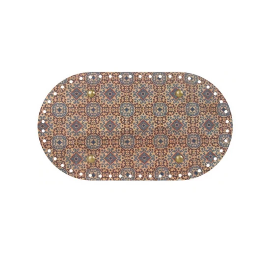 Parafa táskaalap ovális nagy 30x17 cm - Marokkó