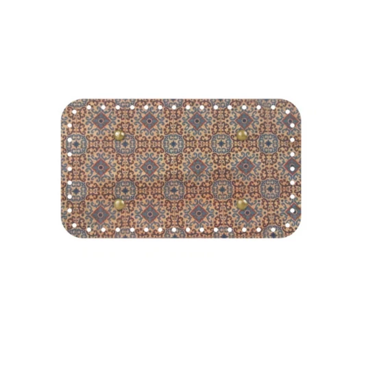 Parafa táskaalap szögletes nagy 25x14,5 cm - Marokkó