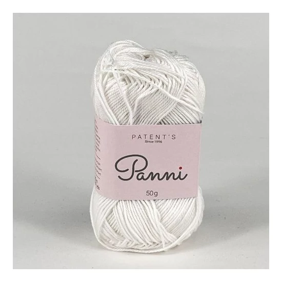 Panni 100% pamut fonal - 01 - Fehér