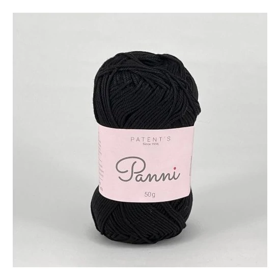 Panni 100% pamut fonal – 100 – Fekete