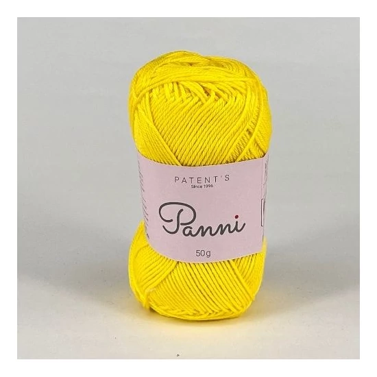 Panni 100% pamut fonal – 101 – Neon sárga