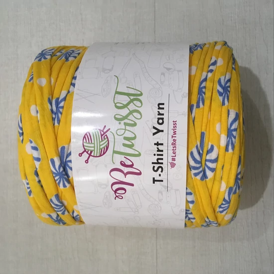 Retwisst pólófonal - mintás - nyári tengerpart