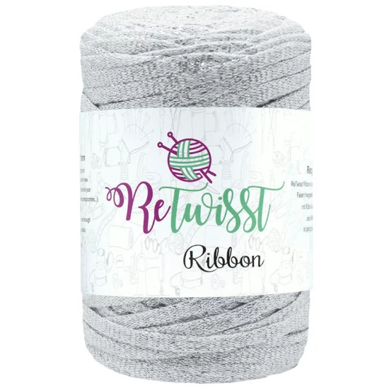 Retwisst CSILLOGÓ szalagfonal Ribbon - Ezüst