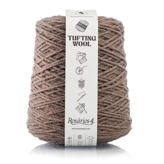 Rosários4 Tufting fonal 100% gyapjú - TAUPE