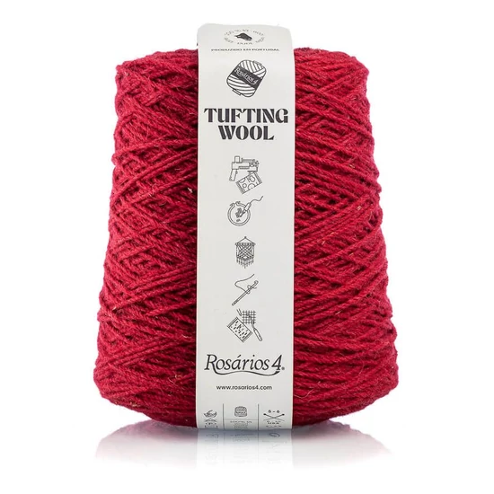 Rosários4 Tufting fonal 100% gyapjú - MEGGYPIROS