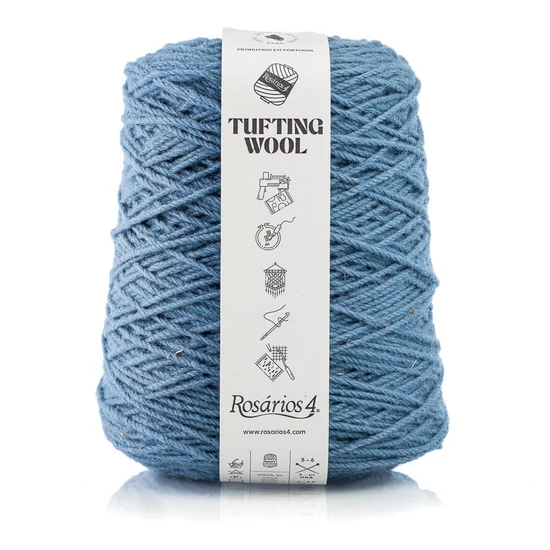 Rosários4 Tufting fonal 100% gyapjú - BÁRÁNYFELHŐ