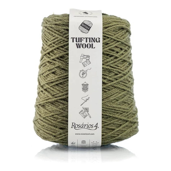 Rosários4 Tufting fonal 100% gyapjú - EUKALIPTUSZ