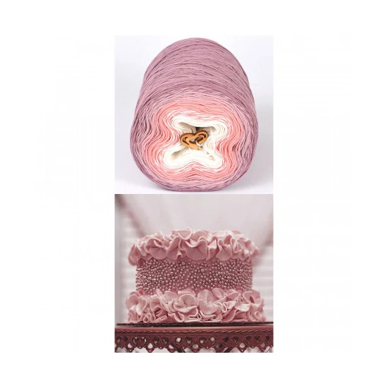 Candy pamut színátmenetes tortafonal - 844